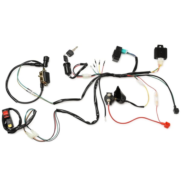 Elsystem med eldelar / elkomponenter Dirt bike & cross 50cc - 90cc, 125cc
