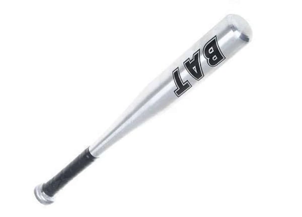 Baseball bat i Aluminium inkl. bold