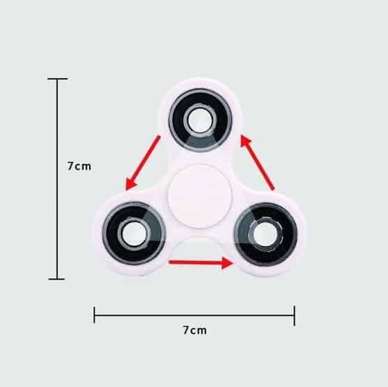 Fidget Spinner Armé
