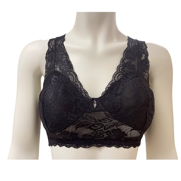 Lace Comfort-BH (3 stk. i 3 farger uten bøyle)