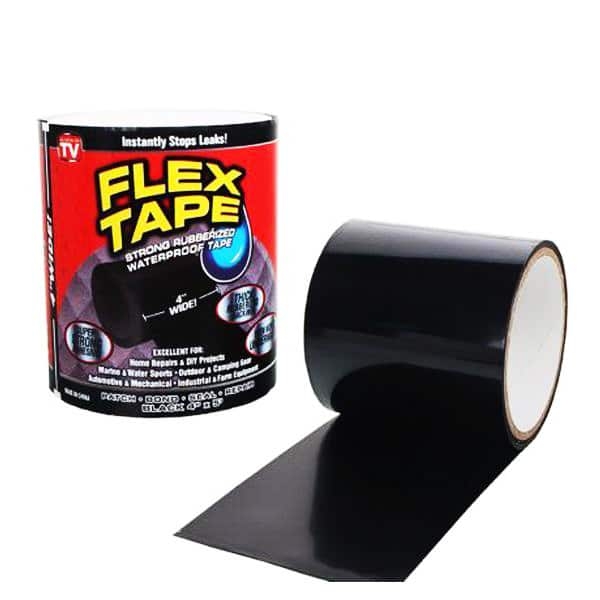 Flex Tape – sterk og vanntett gummitape (10 cm x 1,5m) Flex Tape – sterk og vanntett gummitape (10 cm x 1,5m)