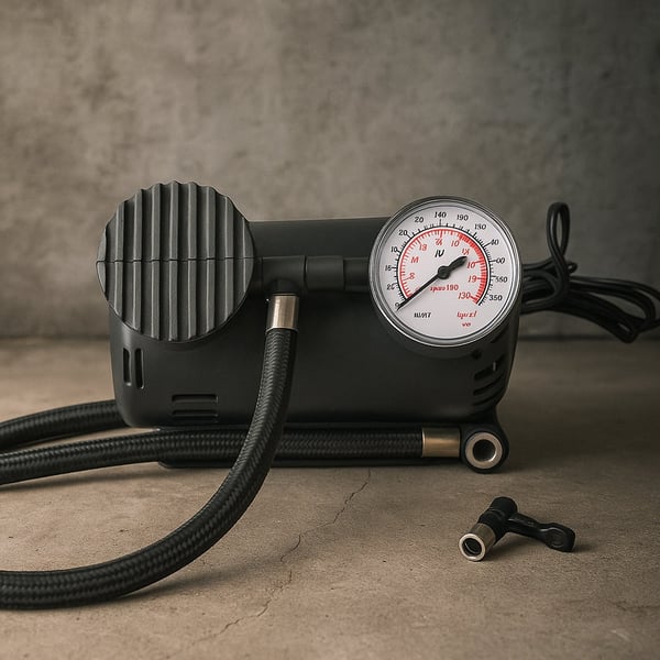Mini luftkompressor (12V för bil)