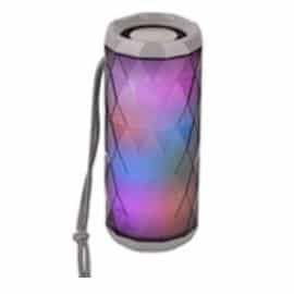 Bluetoothhøyttaler (5W) med kule LED-lyseffekter og dobbel bass