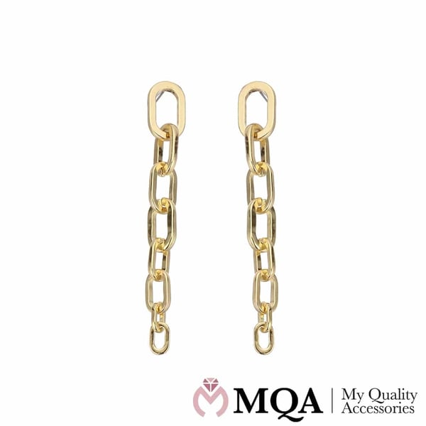 Earrings, Long Chain