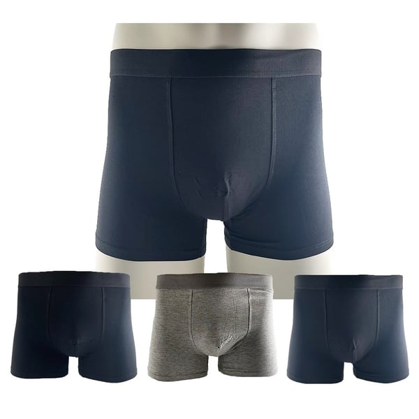 3 par Bambus Boxershorts til Mænd – Bløde & Åndbare Underbukser