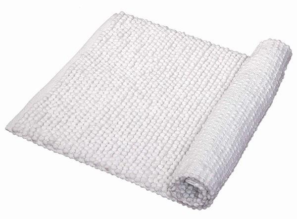 Teppe i Bomullsblanding – 65x130 cm. – 3 forskjellige farger