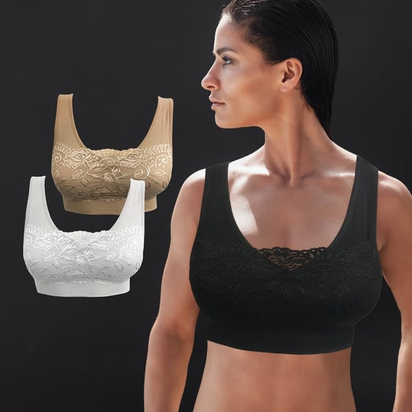 Comfort BH - 3-pack (spets-BH)