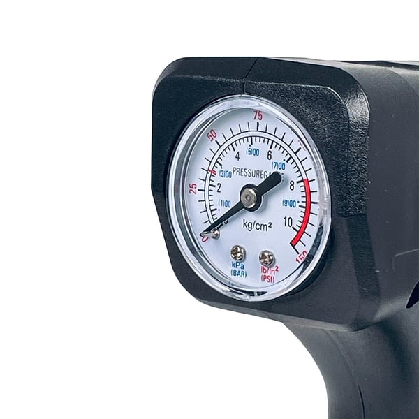 Luftkompressor med LED-ljus