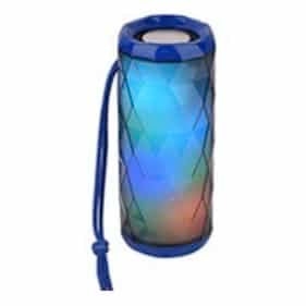Bluetoothhøyttaler (5W) med kule LED-lyseffekter og dobbel bass