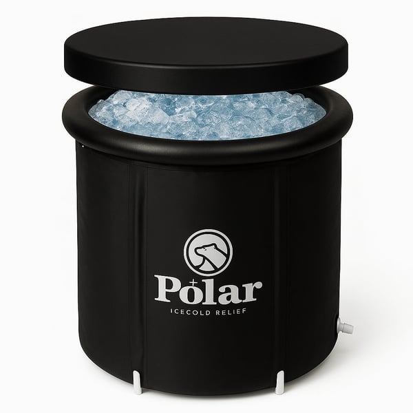 Isbad - Polar Recovery Deluxe Ø 80 cm  med termolokk