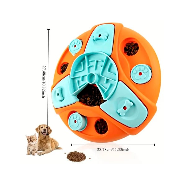 Interactive Food Bowl - Slow Feeding and Mentally Stimulating Play