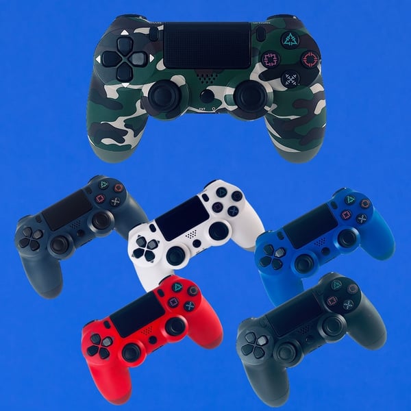 PS4 Trådløs Kontroller med Touchpad og Vibrasjon