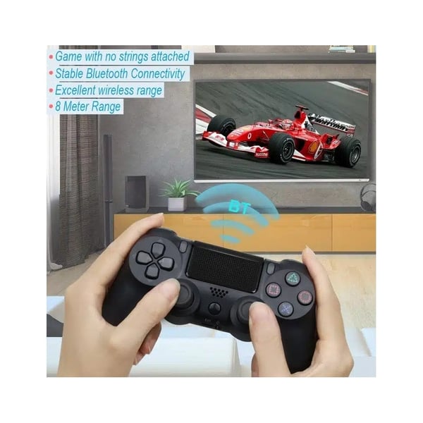 PS4 Trådløs Kontroller med Touchpad og Vibrasjon