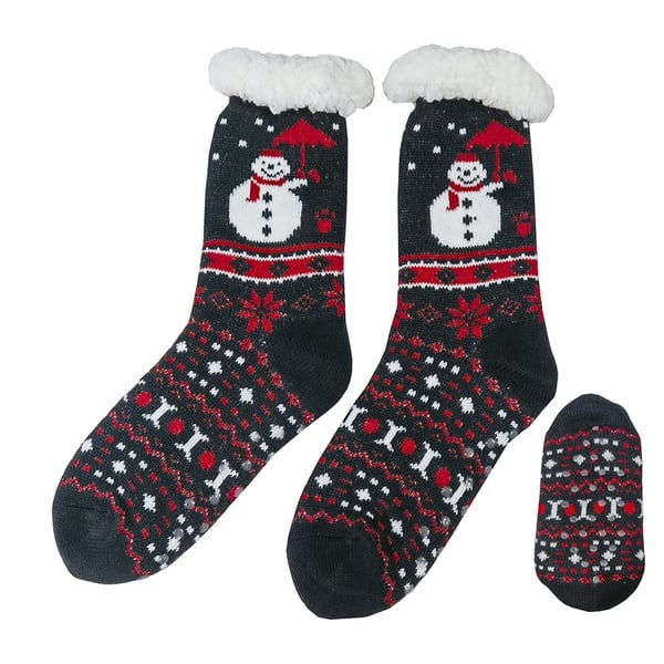 Koselige julesokker - Forskjellige mønstre - Unisex -