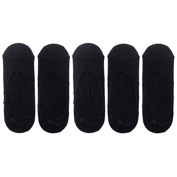 Bambu Footies 5 par (svart eller vit)
