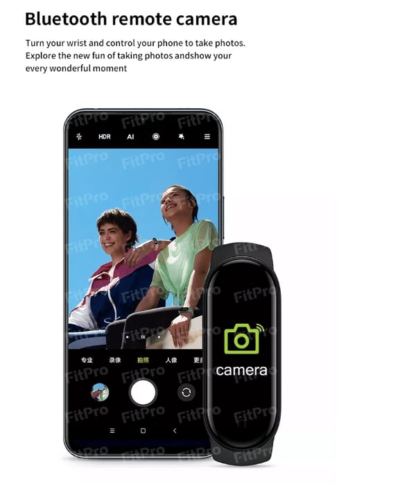 Smartwatch with Heart Rate and Blood Pressure Monitor