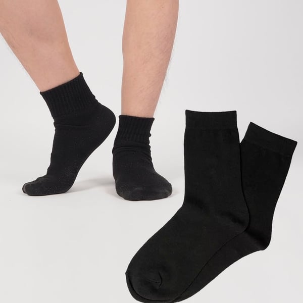 Black Socks - 10 Pairs -