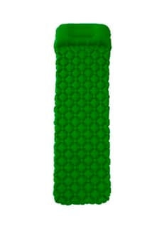 Ultralätt uppblåsbar liggunderlag med kudde 190 x 58 cm