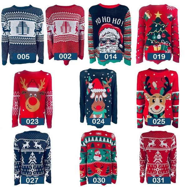 Julesweatere - Mange morsomme design og farger