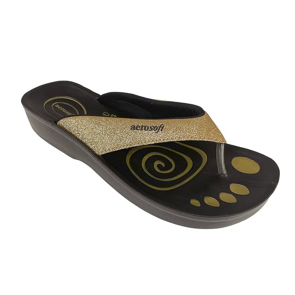 Sandaler Aerosoft - Modell 825 med glitter -