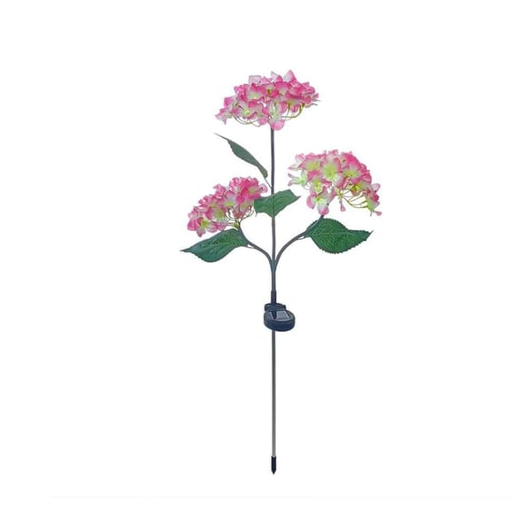 Solar-Powered Hydrangea Lights for Garden