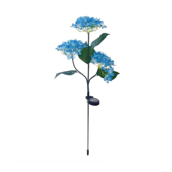 Solar-Powered Hydrangea Lights for Garden