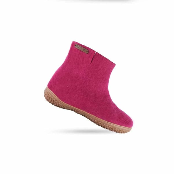 Uldstøvle (100% ren uld) m/Gummisål - Dansk Design fra SHUS