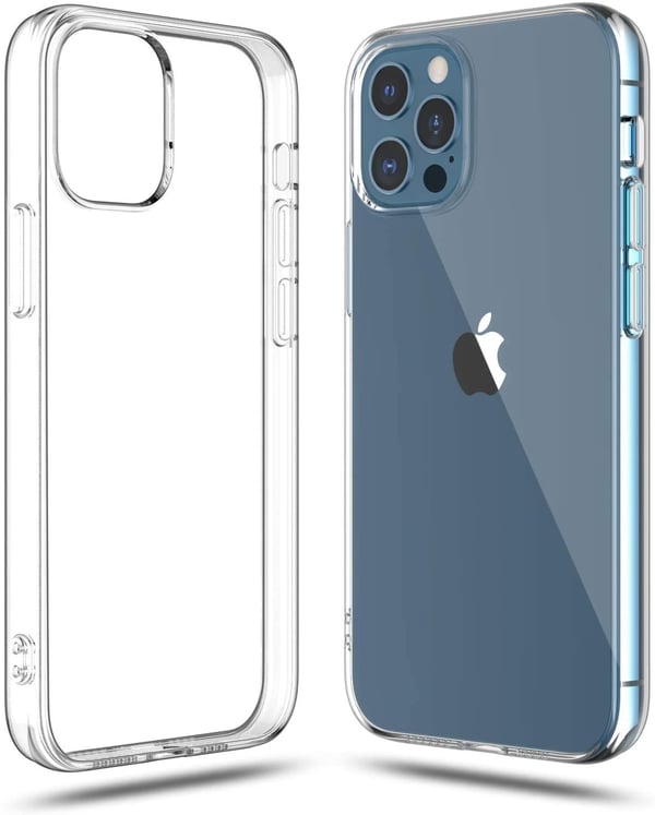 Läpinäkyvä kumi iPhone 12 Pro Max  Läpinäkyvä TPU