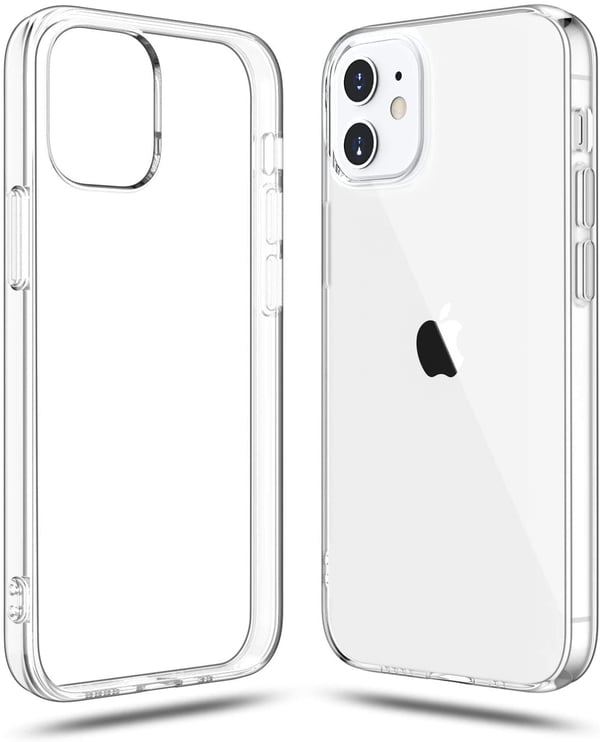 Gennemsigtig Gummi iPhone 12 Mini Cover Transparent TPU