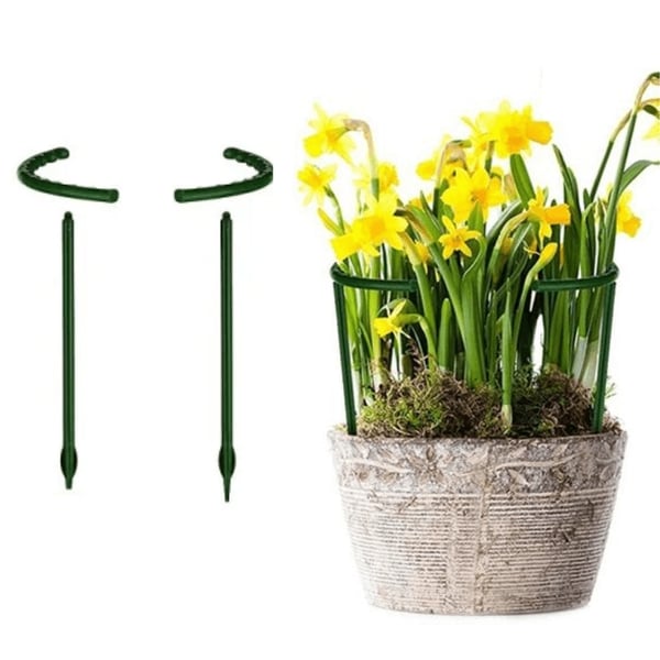 Pottestøtte - Støtte til planter & blomster - 4 dele sæt - 14 cm