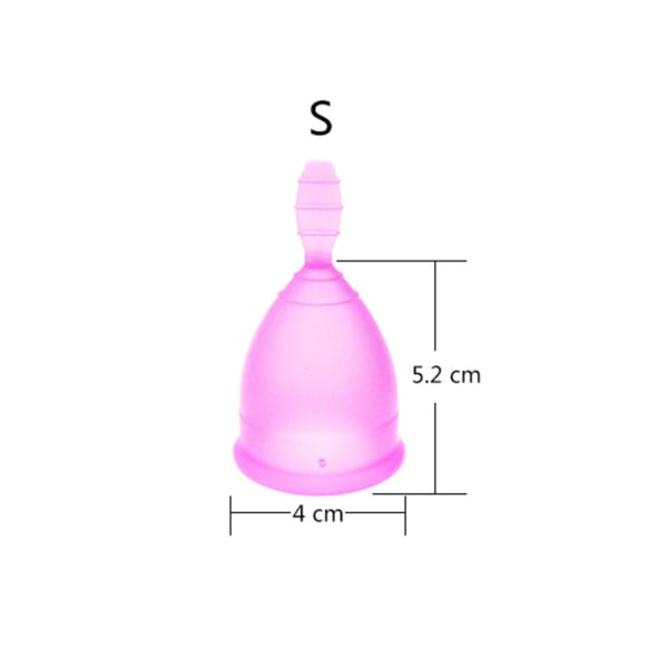 2-Pack Menskoppi Mukava Silikonimateriaali Pinkki