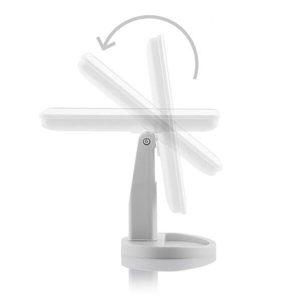 Portabel Sminkspegel med LED Belysning