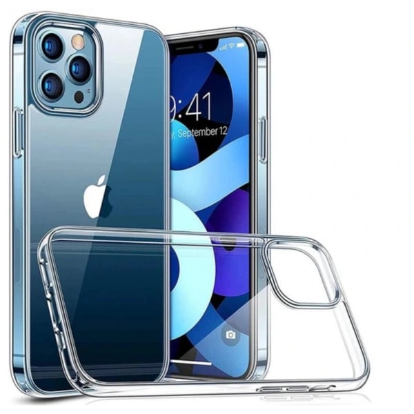 iPhone 14 Pro -kuori - Läpinäkyvä kansi Läpinäkyvä TPU