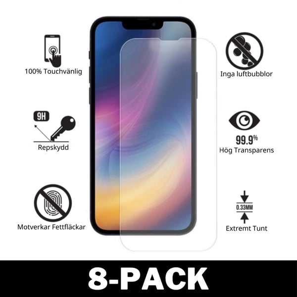 Näytönsuoja iPhone 6/6s/7/8  Tempered Glassille