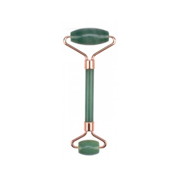Naturlig Gua Sha Roller - Ægte mineralRoller – Grøn Jade