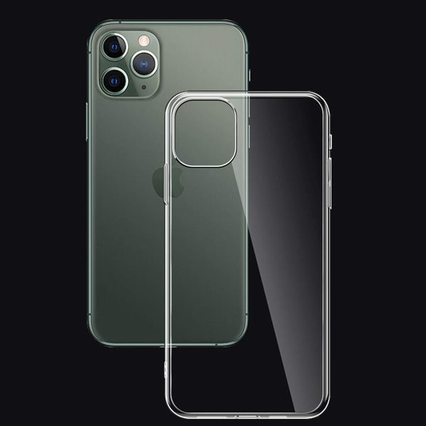 Genomskinligt Skal iPhone 11 Pro Max Transparent TPU