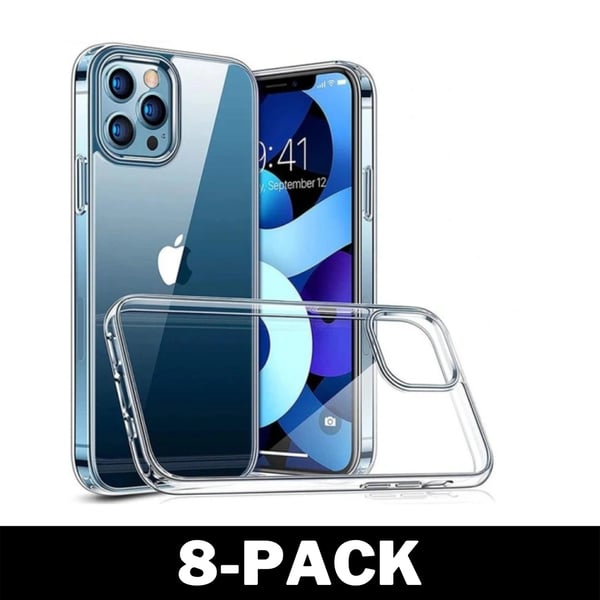 Läpinäkyvä Kumi iPhone 13 Pro Transparent TPU