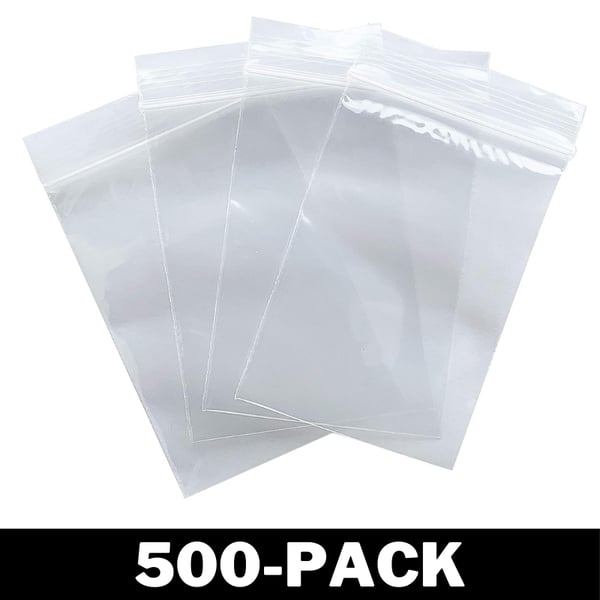 Multipack vetoketjukassit - 14x14 cm läpinäkyvä