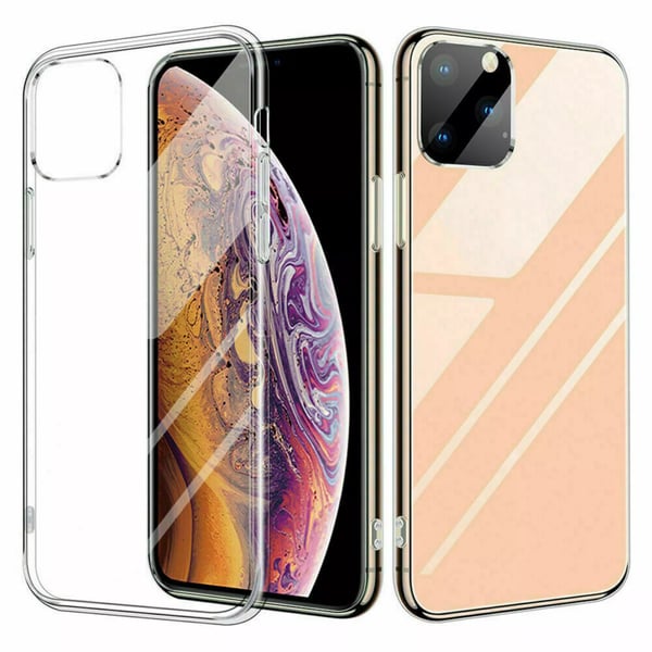 Läpinäkyvä Ohut Kuori iPhone 11 / 12 / 13 Transparent TPU
