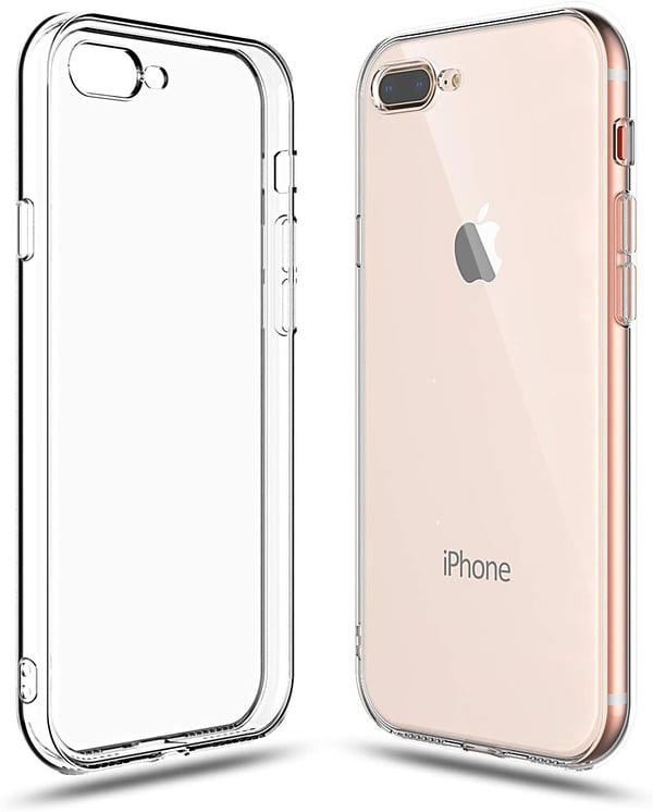 Gennemsigtig Taske iPhone 7/8 Plus Transparent TPU