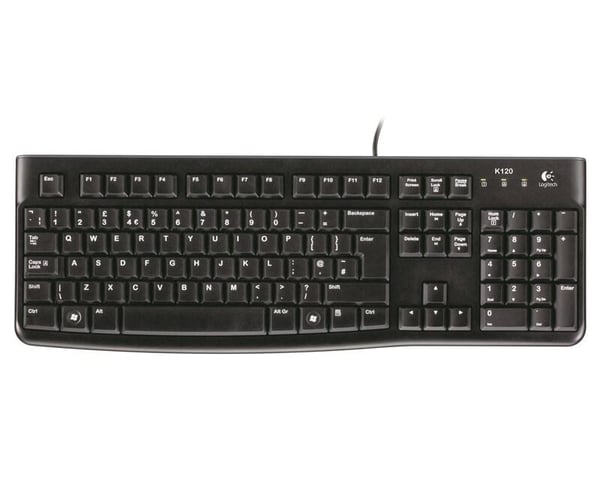 Alkuperäinen Logitech K120 Näppäimistö, Pohjoismainen Asettelu