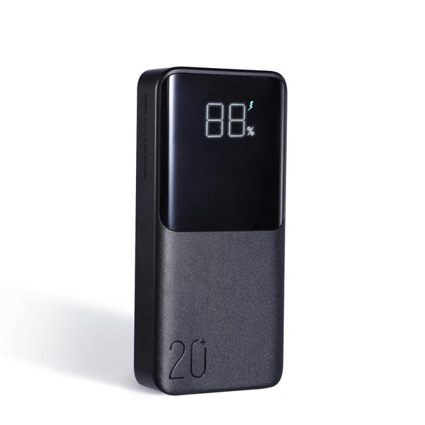 SiGN Super Charge LED Powerbank 20.000mAh, 22.5W - Sort