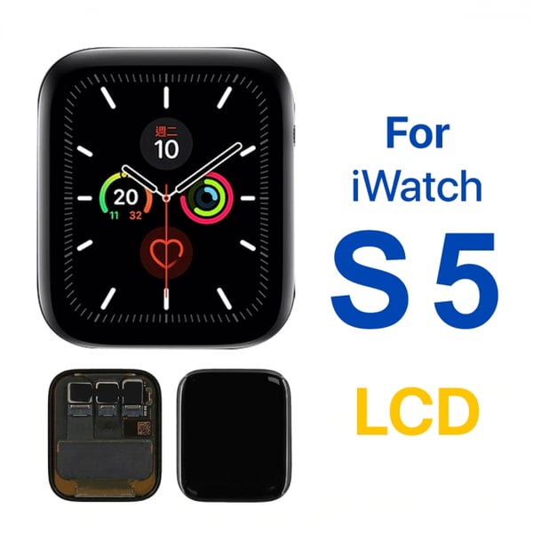 Apple Watch 5 & SE 44mm Skærm med LCD Display - Original