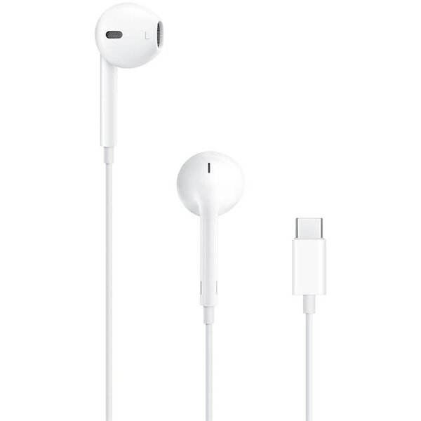Hovedtelefoner med mikrofon og fjernbetjening, USB-C In-ear til Android & IOS-enheder