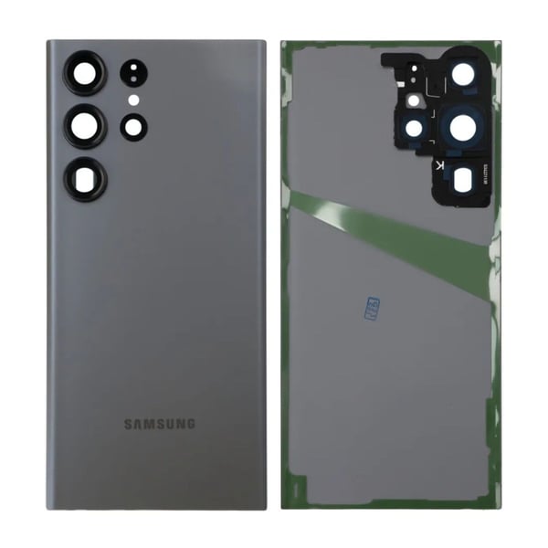 Samsung Galaxy S23 Ultra Takakansi teipillä - Harmaa