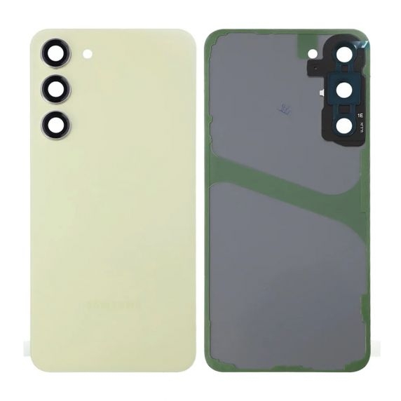 Samsung Galaxy S23 Plus Bagside med tape - Cream