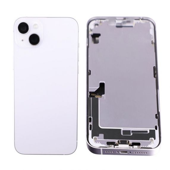 Original iPhone 14 Plus Bagside med Komplet Ramme - Lilla