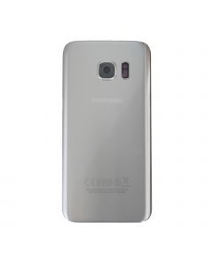 Samsung Galaxy S7 Bagside Med Tape - Sølv