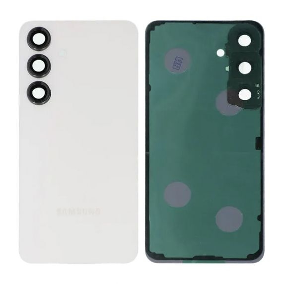 Samsung Galaxy S24 Bagside med tape - Hvid