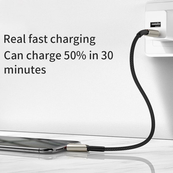 SiGN PD USB-C - Lightning -kaapeli, 1,2 m, 3 A, 36 W - Musta